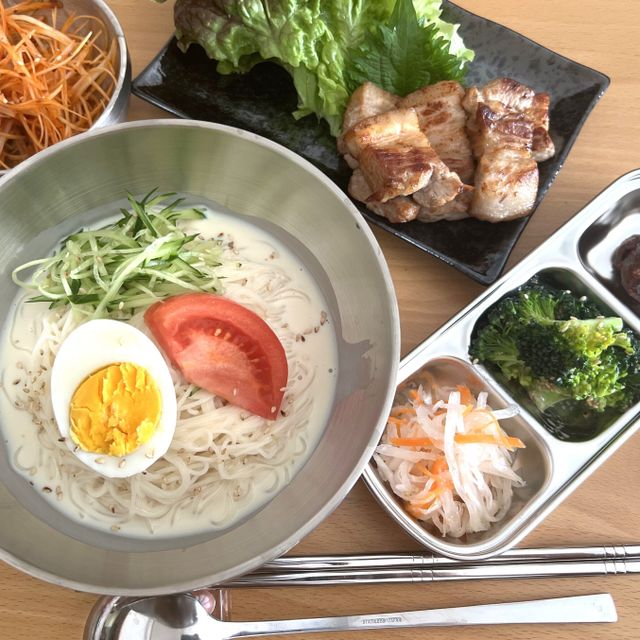 名古屋栄養専門学校 【調理実習体験】夏の韓国麺ランチ1