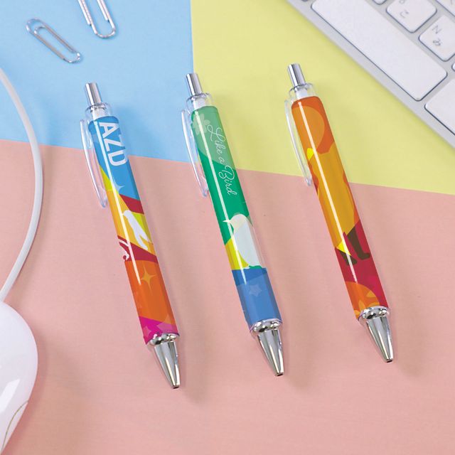 あいち造形デザイン専門学校 ボールペンをデザインしてみよう！グラフィックデザインコース1