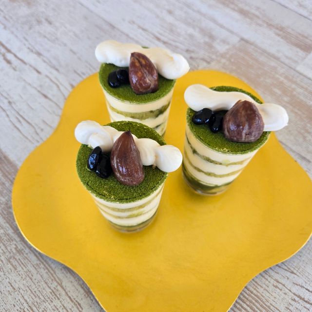 Ｌ’ｅｃｏｌｅ　ｄｅｓ　ｇｏｕｒｍａｎｄｓ　Ｆｕｋｕｉ ６月２７日（土）抹茶パフェを作ろう！1