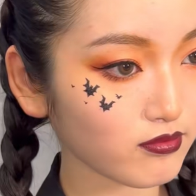 山野美容芸術短期大学 ☆ハロウィンパーティー★ハロウィン仕様のヘア＆メイク1