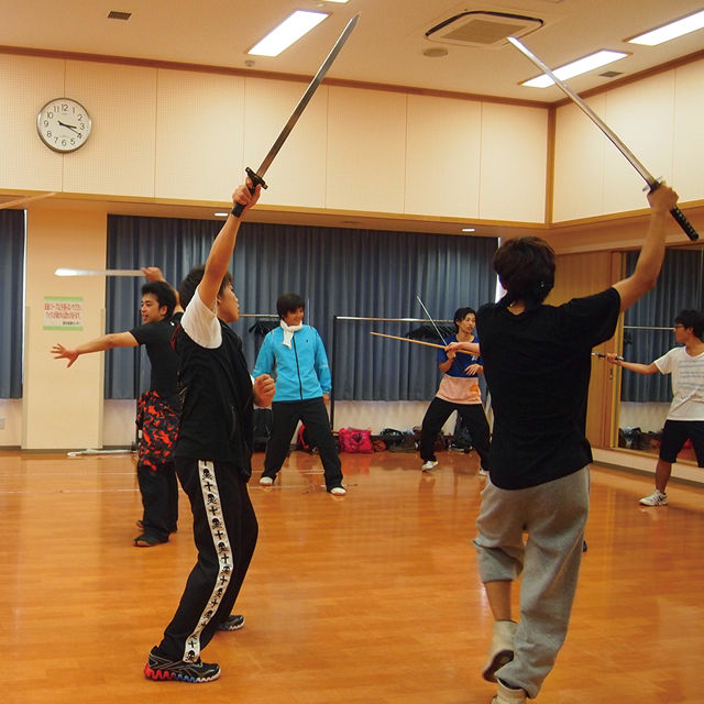 専門学校東京アナウンス学院 2.5次元×殺陣!!!~アクション体験レッスン~1