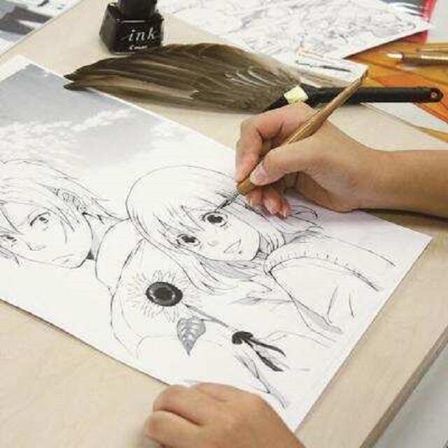 総合学園ヒューマンアカデミー千葉校 【1月25日(日)体験授業】キャラクターの描き方1