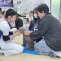専門学校　ちば愛犬動物フラワー学園 【動物看護】ペットも高齢化！リハビリを学ぼう！