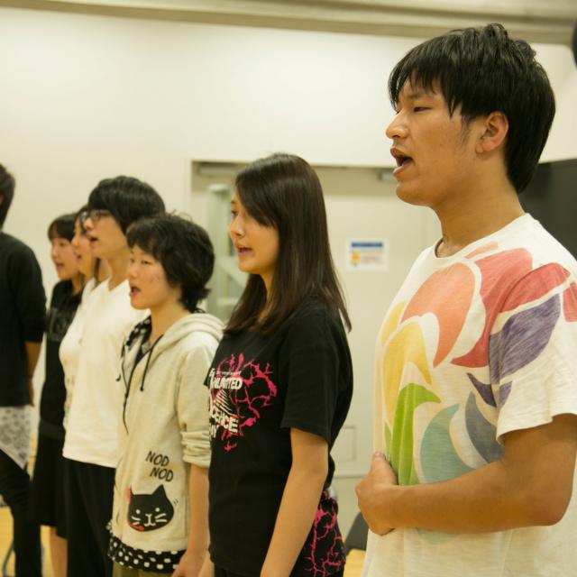 放送声優科体験入学「発声発音実習」