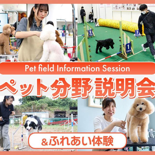 ＴＣＡ東京ＥＣＯ動物海洋専門学校 ペット分野説明会＆ふれあい体験1
