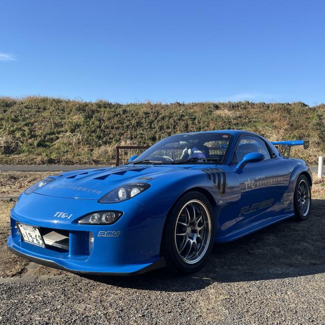 専門学校　東京工科自動車大学校世田谷校 RX-7［FD］エンジン始動 全開体験！雨宮FDで同乗走行1