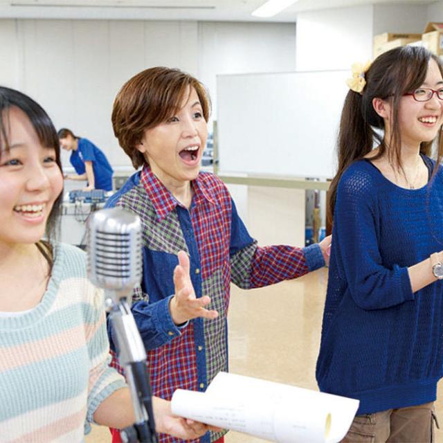 尚美ミュージックカレッジ専門学校 声優の基礎となる演技やアニメアフレコレッスンを受けてみよう!1
