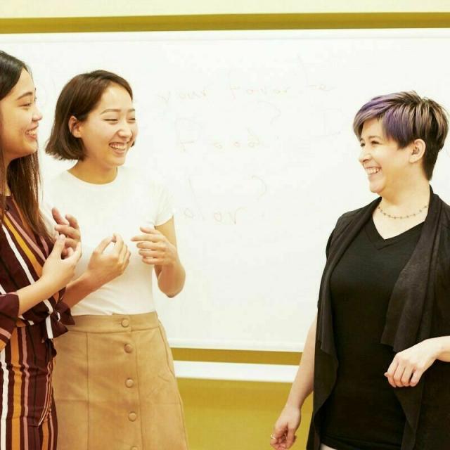専門学校 東京声優・国際アカデミー 〈体験入学〉Fun English ! 部 英語授業体験♪1