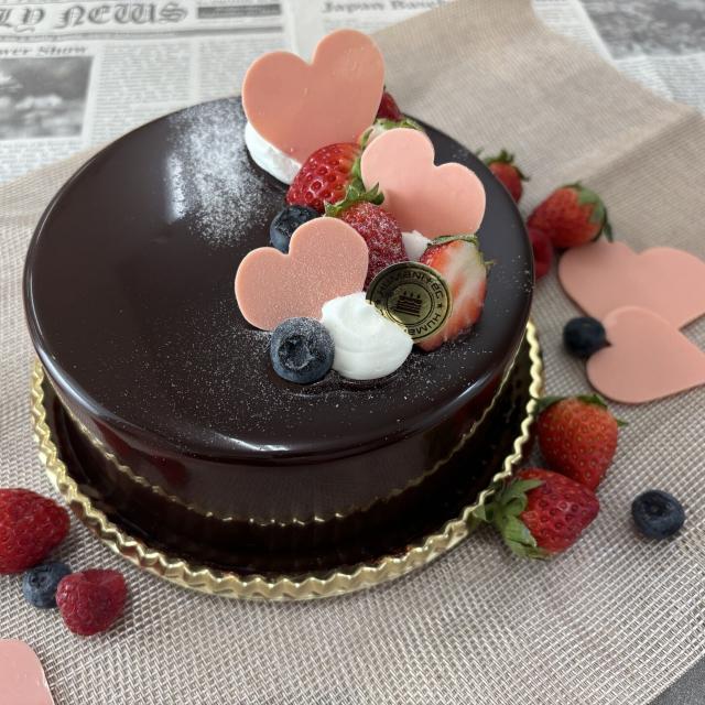 名古屋ユマニテク調理製菓専門学校 2月14日製菓体験｜バレンタインチョコムース1