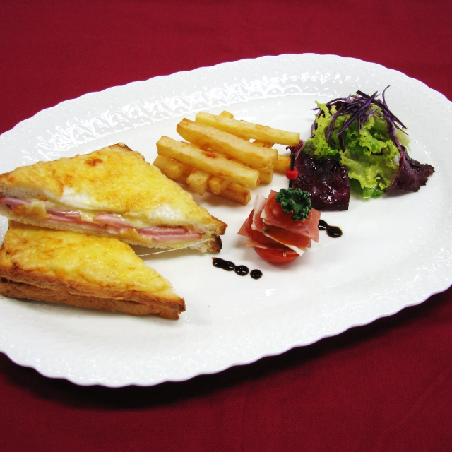 東海調理製菓専門学校 ☆★カフェフード カニとエビのカクテル&クロックムッシュ★☆1