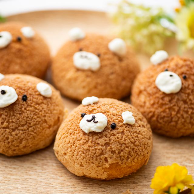 赤堀製菓・カフェ専門学校 くまのクッキーシュー1