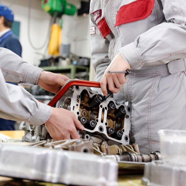 大阪自動車整備専門学校 留学生対象オープンキャンパス1