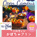 辻学園栄養専門学校 ハロウィンパーティー(かぼちゃプリン)★　交通費補助あり