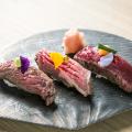 大阪調理製菓専門学校ｅｃｏｌｅ　ＵＭＥＤＡ 8/10【日本】肉寿司3種