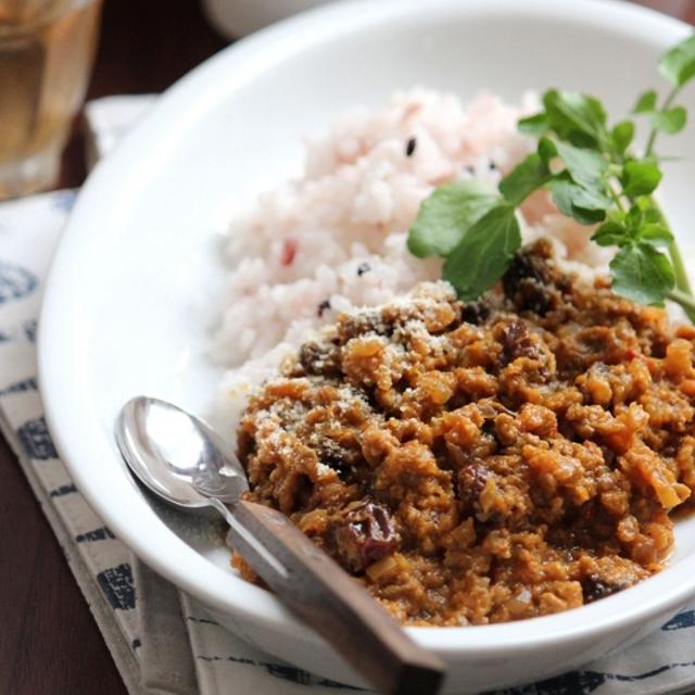 東京多摩調理製菓専門学校 スパイシー♪キーマカレー1