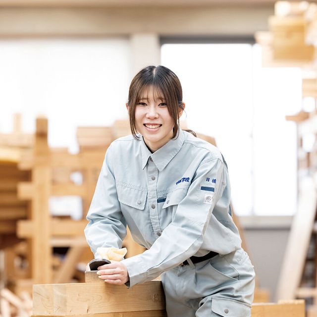 中央工学校 1stSTEP体験入学☆大工道具の体験をしてみよう！1