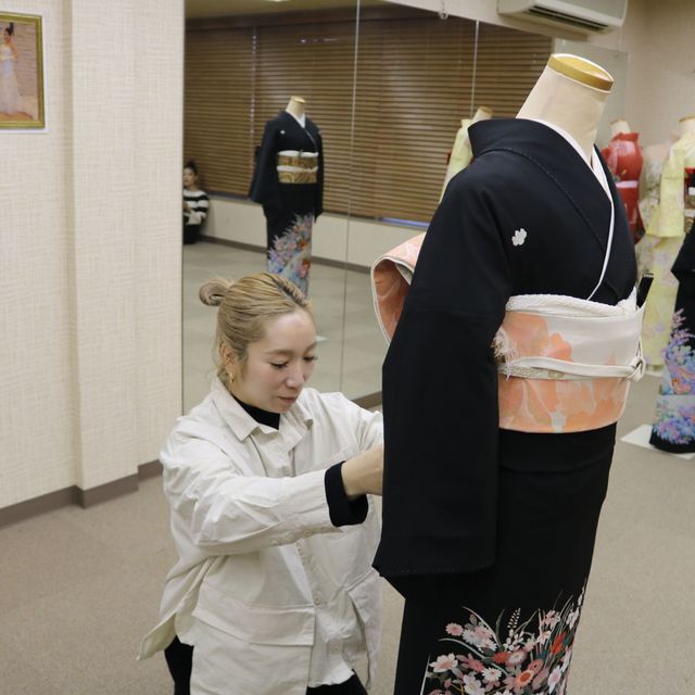 和歌山高等美容専門学校 KOTO☆ オープンキャンパス 【着付け】2