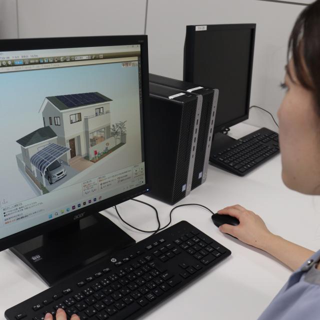 専門学校　東京テクニカルカレッジ 【建築科】3D住宅を設計してみよう！1