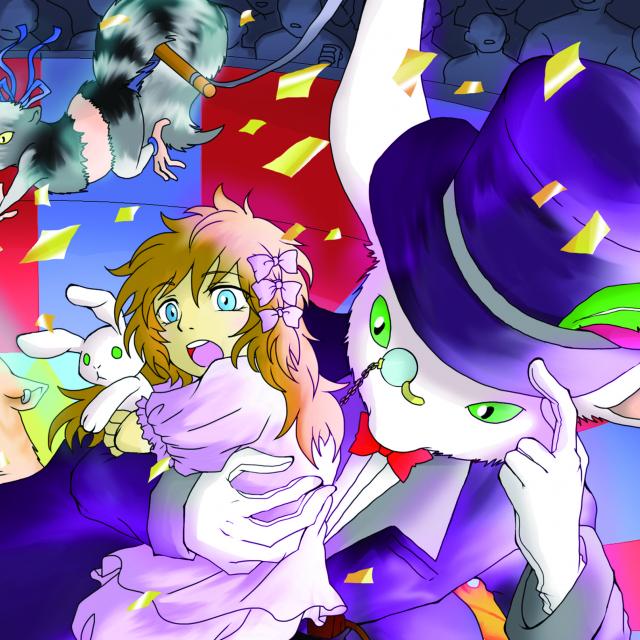 日本デザイン福祉専門学校 8/4(土)擬人化でキャラクターを描く講座1
