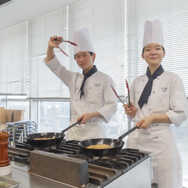 今村学園ライセンスアカデミー 学校見学会（調理師科）1