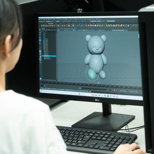沼津情報・ビジネス専門学校 CGデザイン科　CGの世界に！クリエイター、デザイナー体験！3