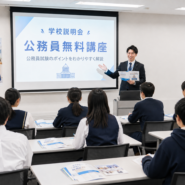 専門学校お茶の水スクール・オブ・ビジネス 公務員試験対策講座｜試験のポイントをわかりやすく解説！無料2