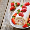 横浜スイーツ＆カフェ専門学校 自分で巻ける！いちごのロールケーキ★初心者大歓迎★