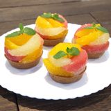【製菓】オレンジとグレープフルーツのタルトの詳細