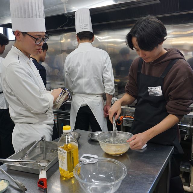 新潟調理師専門学校 ふわとろ！オムライスとクレープ！西洋料理オープンキャンパス3