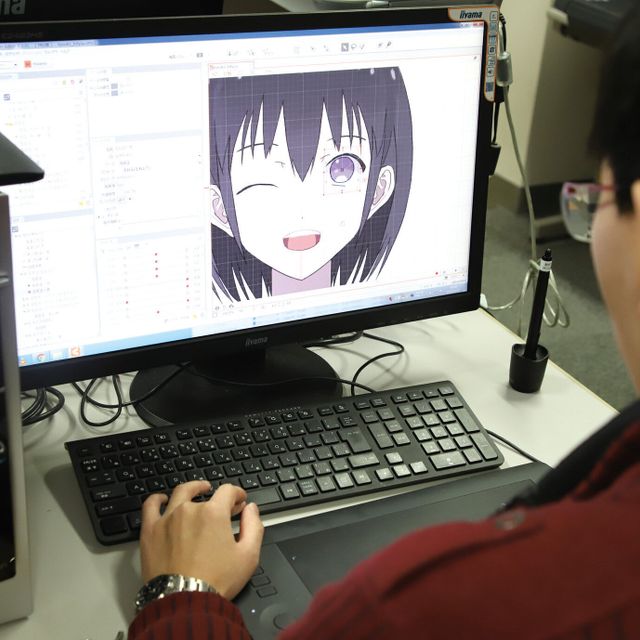 大阪アニメーションカレッジ専門学校 Live2Dでキャラクターを動かしてみよう2