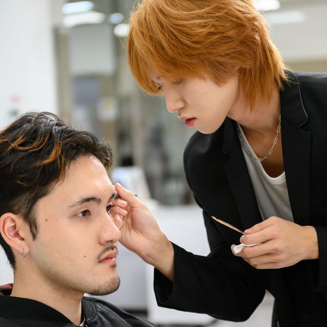 国際ビューティ＆フード大学校 無料バス★【ヘアメイク学科】撮影用ヘアメイク体験3