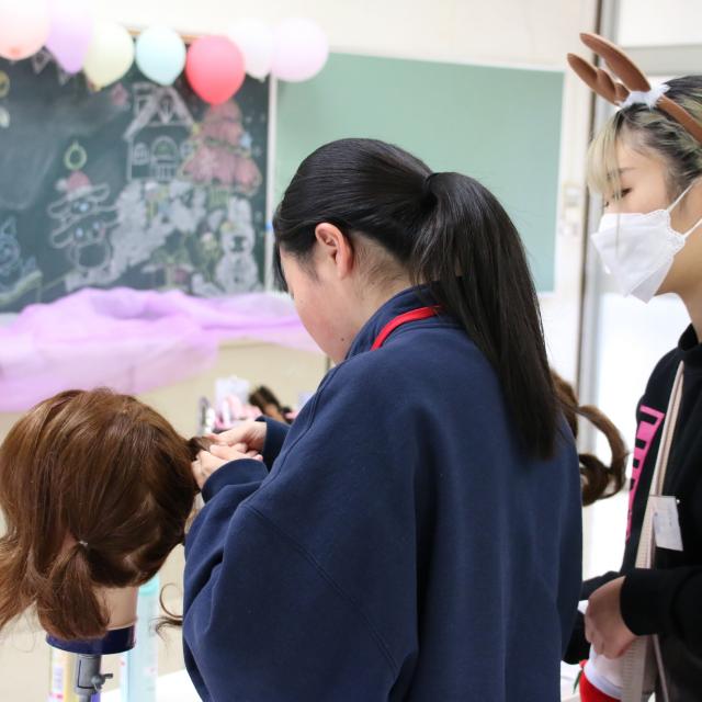 愛媛県美容専門学校 ☆Xmasオープンキャンパス☆4