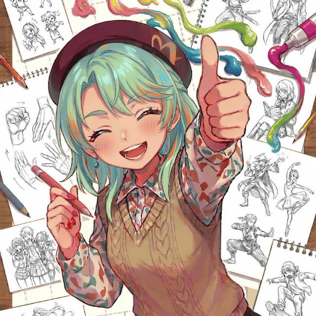 沖縄ラフ＆ピース専門学校 絵が上手くなる！身体の描き方テクニック！1