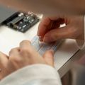 愛甲農業科学専門学校 ☆電子工作体験☆