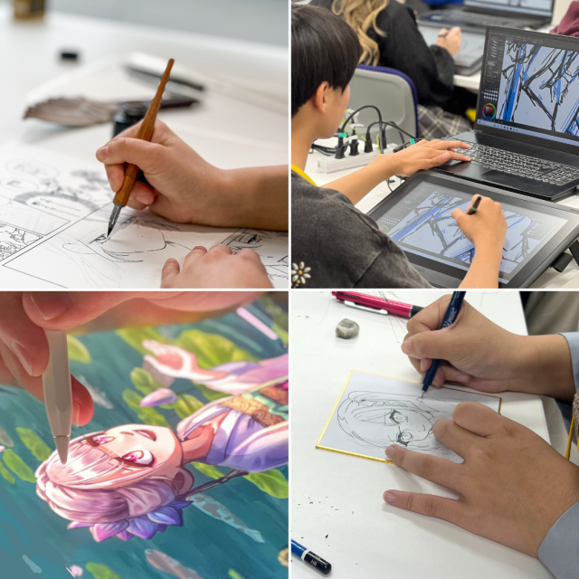 トライデントデザイン専門学校 初心者歓迎☆マンガ・イラストコースの体験講座1
