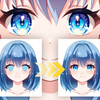 沖縄ラフ＆ピース専門学校 印象変わる！『キラキラな目』の描き方・塗り方！