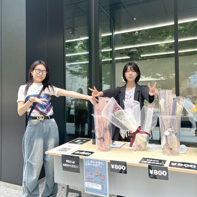 仙台総合ペット＆フラワー専門学校 フラワーアレンジメント体験★つくった作品は持ち帰れます♪4