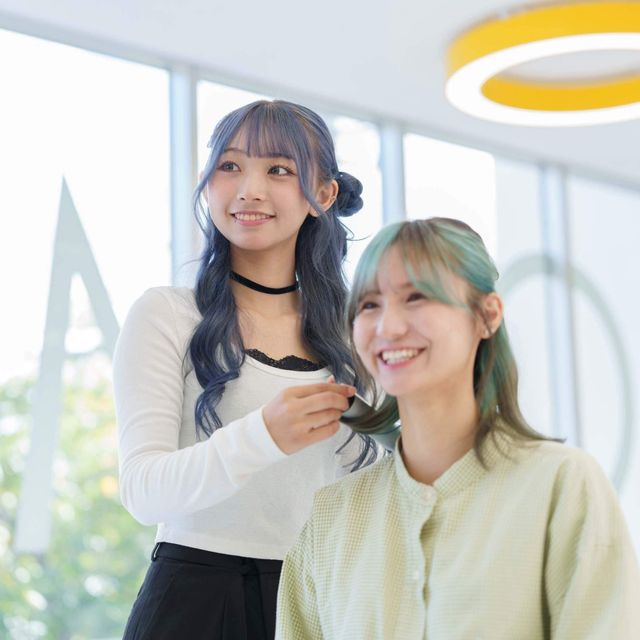 大村美容ファッション専門学校 体験A　ヘアセット・アレンジ2
