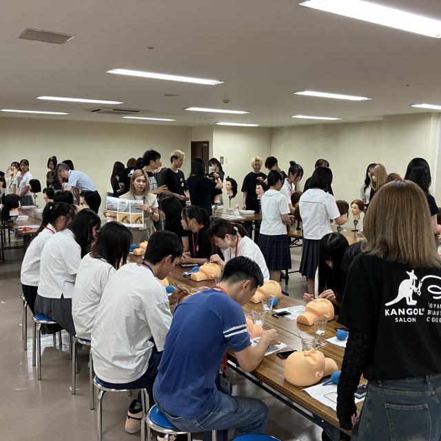 専門学校　富山ビューティーカレッジ フリー体験ｄａｙ3