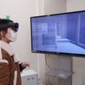 秋田職業能力開発短期大学校 【住居環境科】MRグラスによるAR（拡張現実）の体験