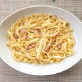 新宿調理師専門学校 本格イタリアン!手打ちパスタ(カルボナーラ)＆牛肉タリアータ