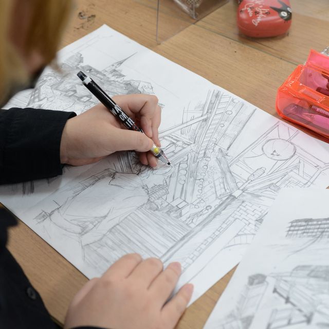 町田デザイン＆建築専門学校 【イラストレーション】体験授業も楽しめる！3