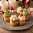 赤堀製菓・カフェ専門学校 クリスマスカップケーキ＆クリスマスラテ1
