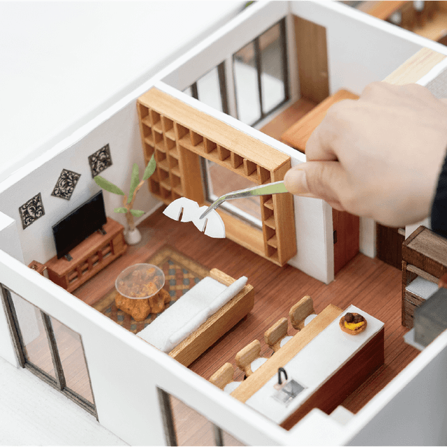 大阪総合デザイン専門学校 住宅模型を作ってみよう！1