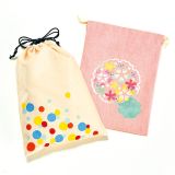 【体験実習】型染め体験（巾着）＆アンティークきもの着付け体験の詳細