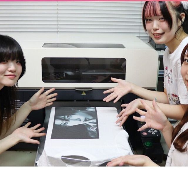 マロニエファッションデザイン専門学校 Tシャツプリントを体験しよう！1