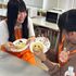 東海こども専門学校 秋はお月見！お月見だんご作り1