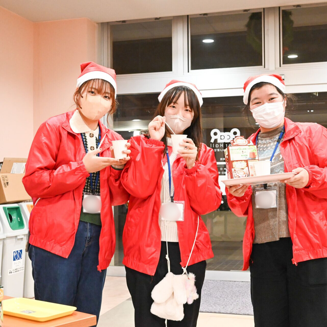 松山東雲短期大学 【食物栄養学科】クリスマスオープンキャンパス1