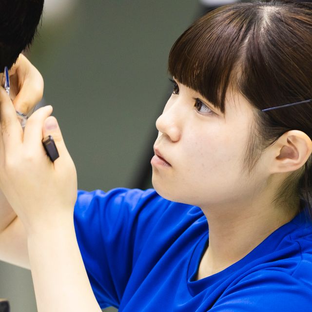 広島美容専門学校 年に1度しかない技術披露！広島美容の代表メンバー登場！3