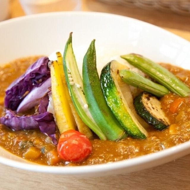 吉祥寺二葉栄養調理専門職学校 ☆調理☆夏野菜のキーマカレー1